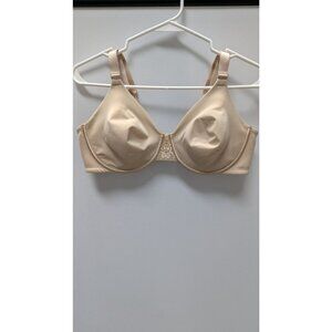 Vanity Fair Beige Full Figure Minimizer Bra